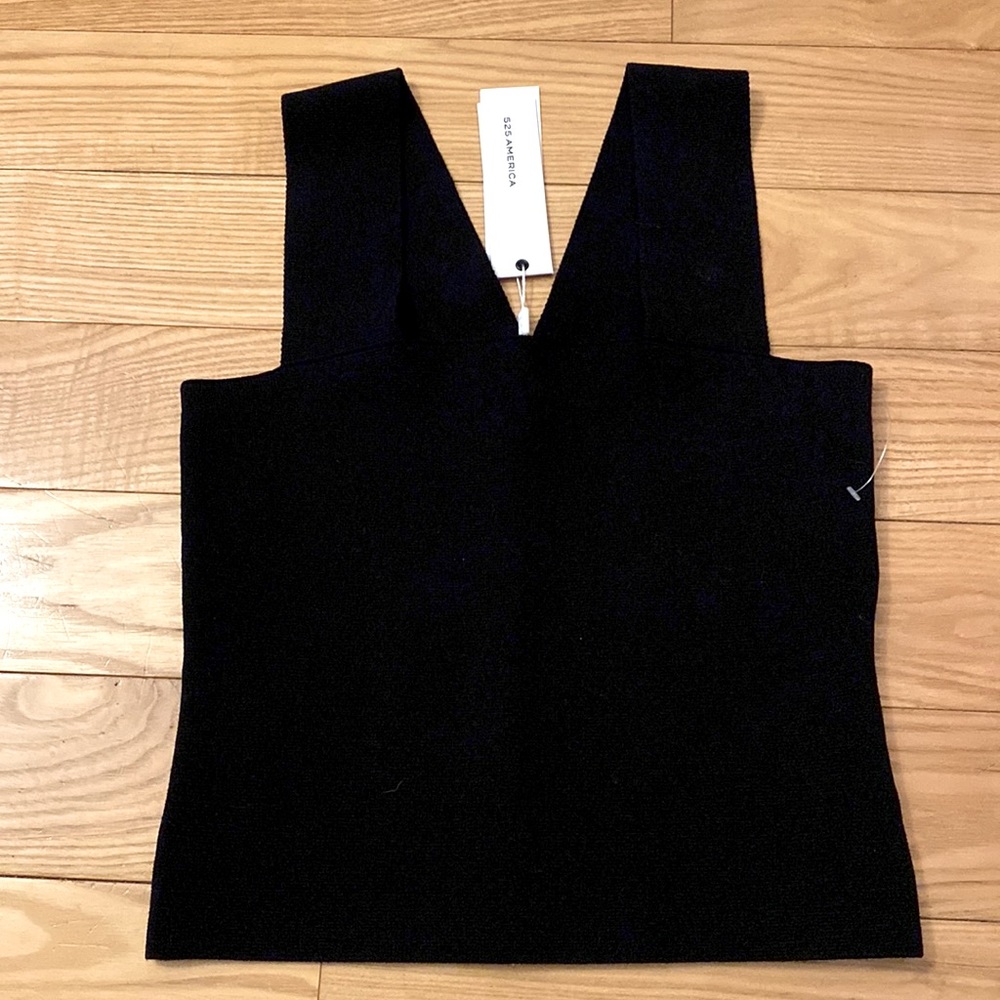 525 America women black Casual tank top